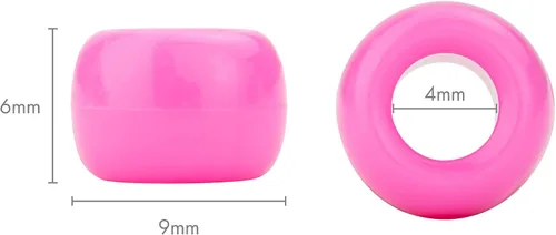 Vista 3 de Hygloss Productos Cubo O'Beads Class Economy 1000 poni de barril, 0.236x0.354 in, 1,000 piezas, Multi