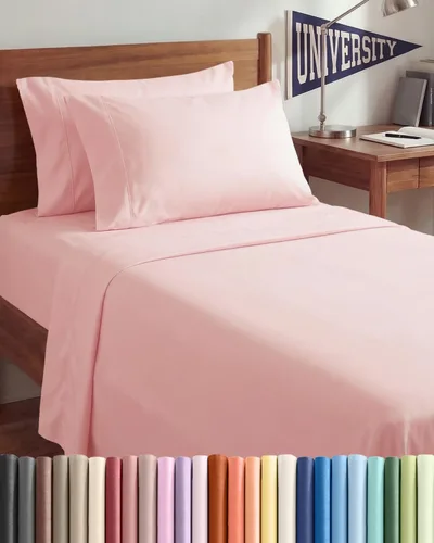Vista 262 de Juego de sábanas Twin de 4 piezas - Cómodo, transpirable y refrescante - Juego de ropa de cama de lujo de hotel ultrasuave con bolsillos profundos