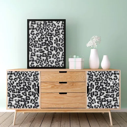 Vista 7 de 12000 calcomanías de diamantes de imitación con estampado de leopardo de 0.079 pulgadas (0.079 in), calcomanías autoadhesivas para automóvil