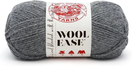 Vista 40 de Lion Brand Yarn, Wool-Ease - Ovillo de punto y ganchillo color rosa, 1