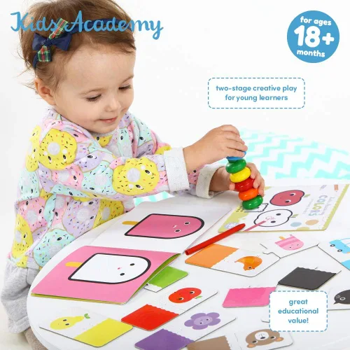 Vista 4 de Banana Panda – KIDS ACADEMY BUNDLE – Juego completo de 6 cajas incluye 12 libros de actividades y 70 rompecabezas educativos para enseñar