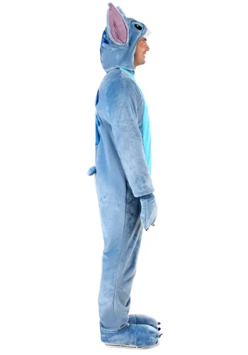 Vista 4 de Disfraz Deluxe de Stitch de Disney para Adultos Multicolor