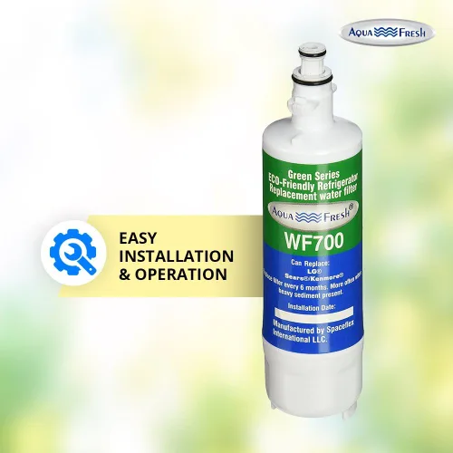 Vista 4 de Aqua Fresh ADQ36006101 - Filtro de agua de repuesto compatible con LG LT700P, 9690, ADQ36006102, RFC 1200A, ADQ36006101-S, LFXS30766S, WSL-3, FML-3