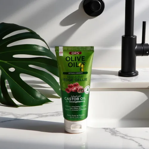Vista 3 de ORS Style & Sculpt Edge Gellie con aceite de ricino para fortalecer 3.5 onzas