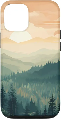 Vista 26 de iPhone 16 Landscape Nature Mountains Trees Case
