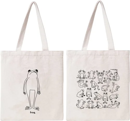 Vista 9 de Bolsa de béisbol para mujer, bolsa grande de lona de algodón de béisbol, reutilizable, bolsa de compras, playa, viaje, deporte, gimnasio, bolsa