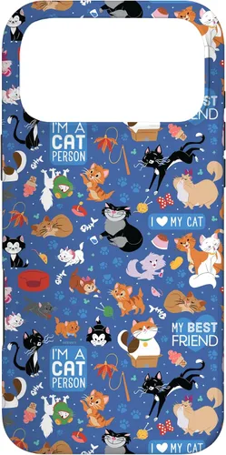 Vista 22 de Disney Carcasa para iPhone 17, diseño de gatos I Love My Cat
