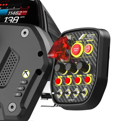 Vista 11 de Turtle Beach VelocityOne Race Wheel & Pedal System Licensed for Xbox Series XS, Xbox One, Windows 10 & 11 PCs Force Feedback, Three Pedals &