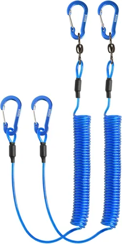 Vista 9 de Booms Fishing T02 - Correa de caña de pescar, correa de remo para kayak, accesorios de pesca para tabla de remo, cordón de pesca resistente