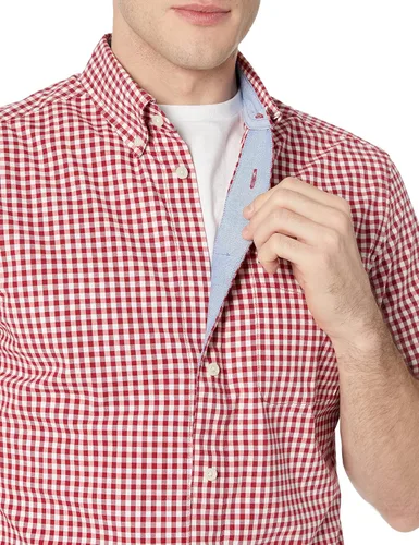 Vista 3 de Tommy Hilfiger Camisa magnética adaptable de manga corta con botones para hombre