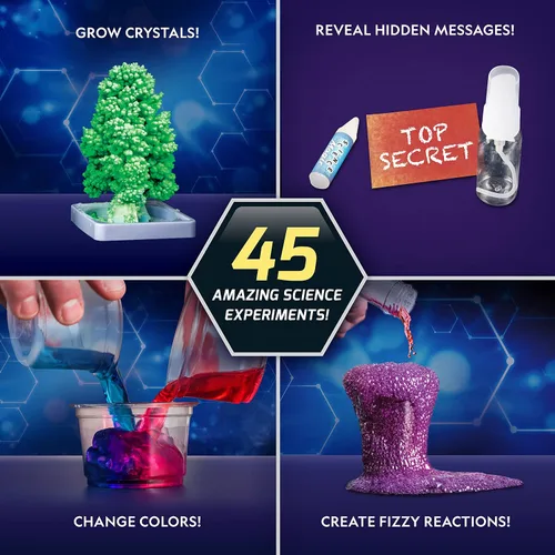 Vista 7 de NATIONAL GEOGRAPHIC Kit de artes, manualidades y química para niños