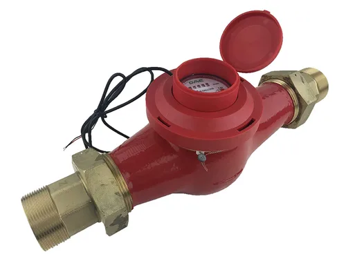 Vista 25 de DAE Medidor de agua caliente sin plomo MJ-75R NTEP, acoplamientos NPT de 3/4", salida de pulso, galón