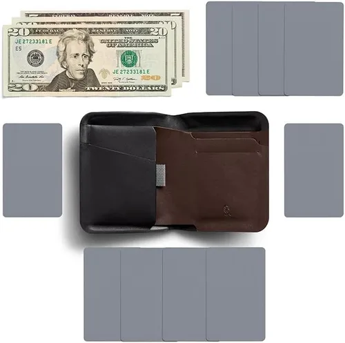 Vista 7 de Bellroy Funda Apex Note (Billetera de piel moldeada, con protección RFID), Raven