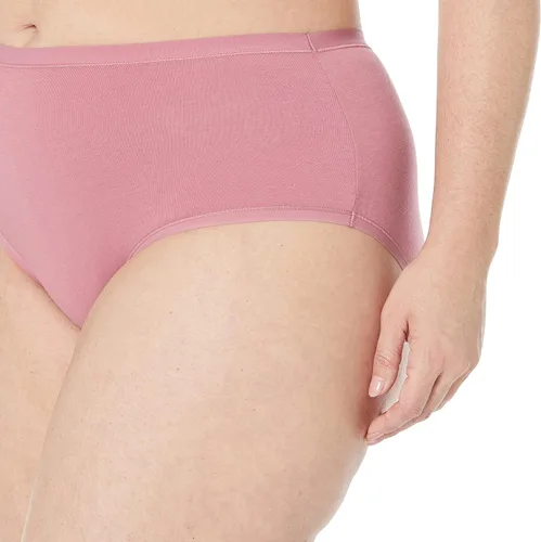 Vista 4 de Tienda Essentials Ropa interior de algodón para mujer (disponible en tallas grandes), paquete de 6