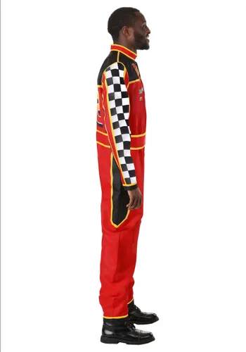 Vista 9 de Disfraz adulto de uniforme de equipo de boxes de Cars de Disney y Pixar Multicolor