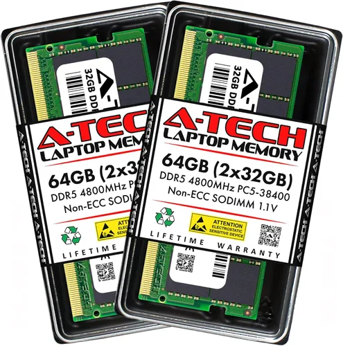 Vista 9 de A-Tech 8 GB de RAM compatible con Acer Nitro 5 AN515-46-R0EQ Gaming Laptop DDR5 4800MHz PC5-38400 SODIMM 1.1V 262 pines no ECC SO-DIMM