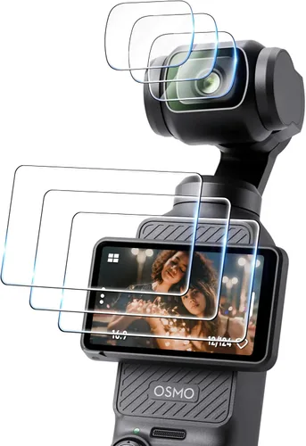 Vista 12 de FiTSTILL - Protector de pantalla con tapa de silicona para DJI Osmo Action