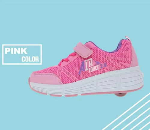 Vista 2 de SDSPEED Patines con ruedas para niños - Zapatillas de ruedas para niños y niñas