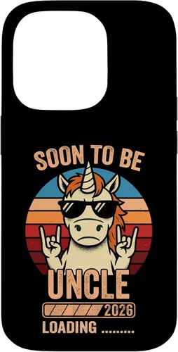 Vista 17 de Soon to Be Uncle 2026 Unicorn Uncle to Be 2026 Case for iPhone 16