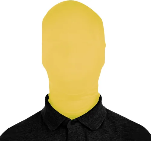 Vista 11 de Máscara unisex de elastano sólido de 2 caras, 2 tamaños, más de 15 colores/patrones