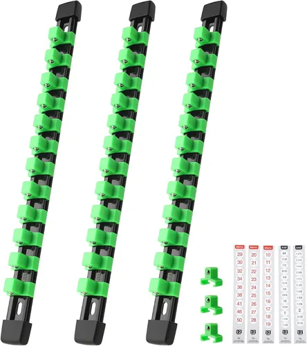 Vista 17 de Reniteco Juego de organizador de enchufes, paquete de 3, unidad de 1/2" x