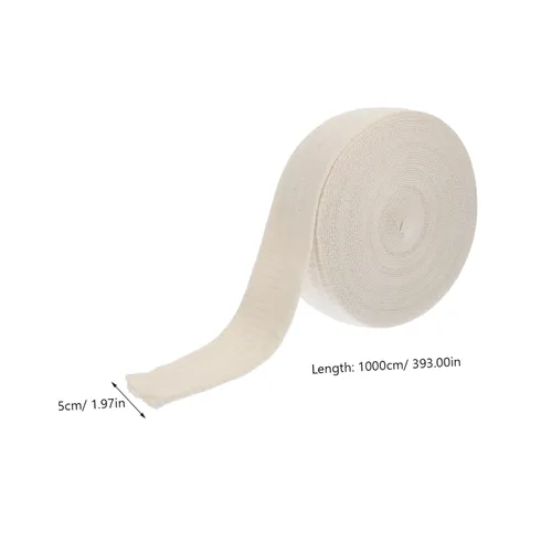 Vista 2 de LIFKOME Rollo tubular elástico de los calcetines del vendaje para el material cómodo del algodón de la ayuda del tejido