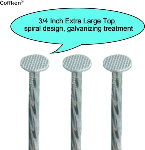 Vista 3 de Estacas de jardín en espiral resistentes de 10 pulgadas, estacas de jardín de metal galvanizado sólido para fijar bordes de pavimentación, barreras