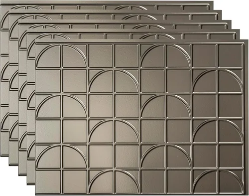 Vista 13 de FASÄDE Crescent - Panel decorativo de vinilo para salpicaduras en cachemira (paquete de 5)