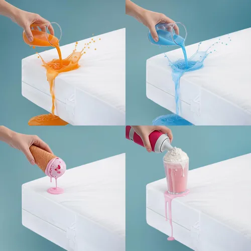 Vista 5 de Utopia Bedding - Protector de colchón Twin con zíper, 100% impermeable, a prueba de chinches y ácaros del polvo, funda para colchón absorbente de 6