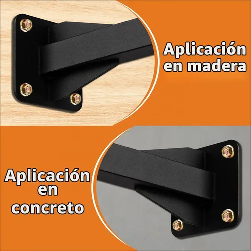 Vista 5 de Soporte de pared para saco de boxeo pesado, soporte de bolsa de boxeo resistente, soporte de montaje para saco de boxeo para entrenamiento de Muay