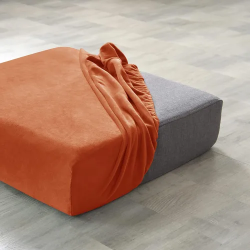 Vista 7 de OBCREAT Fundas de cojín de terciopelo elástico suave para asiento de felpa, funda de cojín gruesa con parte inferior elástica, protector de muebles