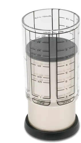 Vista 10 de KitchenArt Professional Series 2 Cup Adjust-A-Cup, Champagne Satin, Ajustable, 1/8 a 2 tazas