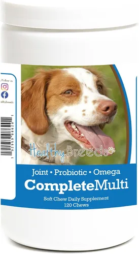 Vista 20 de Healthy Breeds Affenpinscher todo en uno multivitamínico suave masticable 120