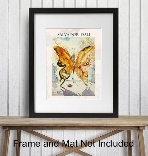 Vista 3 de Salvador Dali - Arte de pared y decoración impresa, arte de pared de galería, póster de museo, obra de arte surrealismo moderno, impresión