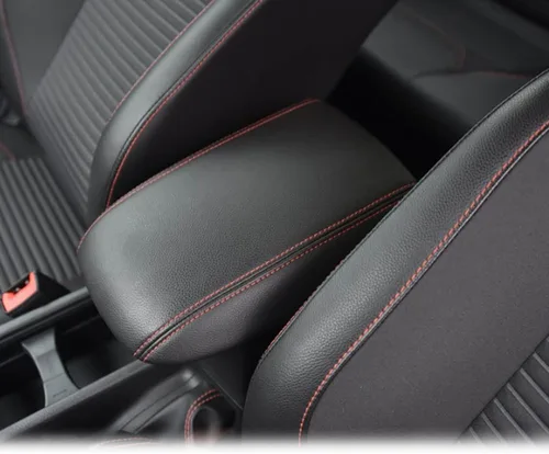 Vista 34 de Accesorios interiores personalizados para Lexus RX350 2010 2011 2012 2013 2014 2015 Cubierta de caja de reposabrazos tapa de consola central, cojín