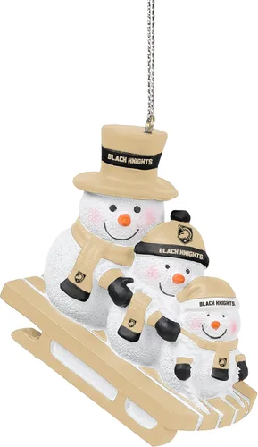 Vista 9 de FOCO NCAA Unisex-Adult Sledding Snowman Holiday Christmas Tree