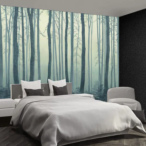 Vista 57 de Papel tapiz espacial 3D para dormitorio, murales de pared extra grandes para sala de estar, 151 x 105 pulgadas (no se puede despegar ni pegar)