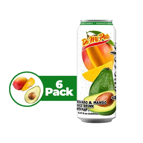 Vista 2 de De Mi Pais Aguacate y mango con pulpa 16 onzas/Aguacate y Mango con Pulpa 16oz (6)