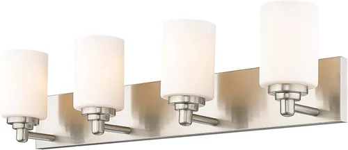 Vista 5 de Z-Lite 4 luces tocador 485-4V-MB, negro
