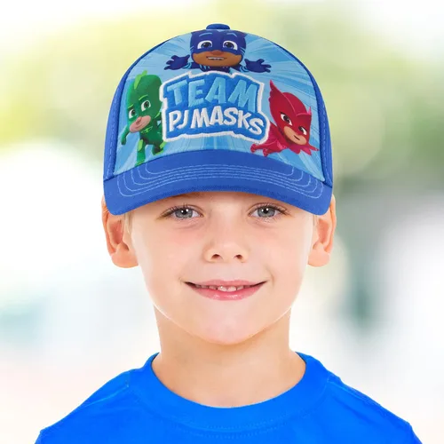 Vista 2 de PJ Masks Baseball Cap and Adjustable Toddler Hat 2-4 Or Boy for Kids Ages 4-7