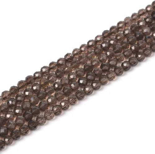 Vista 68 de Cuentas Redondas Facetadas de Ópalo Verde de 4 mm Sueltas de 16 Pulgadas para Hacer Joyas