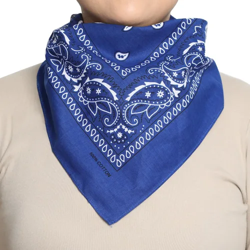 Vista 2 de Bioworld Lightweight Multicolored 22"x22" (6-Pack, 12-Pack and 48-Pack) Bandana Set