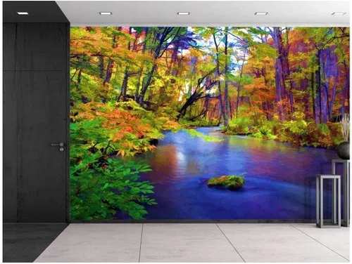 Vista 33 de wall26 Papel para pared autoadhesivo, grande, serie de murales, WMR-WP-X-D127-66x24x4