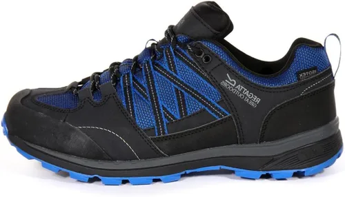 Vista 15 de Regatta Samaris Low II WP - Zapatillas de senderismo AW18 Negro Fiesta Rojo