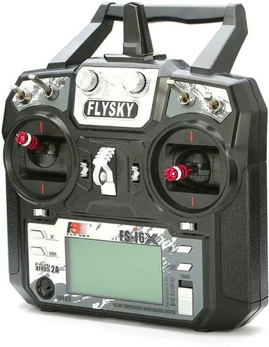 Vista 2 de Flysky FS-i6X - Transmisor RC de 6-10 (predeterminado 6) canales, 2.4GHz AFHDS con receptor FS-iA6B