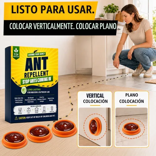 Vista 4 de Paquete de 90 cebos de gel para hormigas de larga duración, eficaces para interiores y exteriores, fórmula de gel para control de azúcar, carpintero
