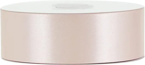 Vista 8 de MEEDEE Cinta de satén de oro rosa de 1-1/2 pulgadas, cinta de oro rosa Lux de doble cara por 50 yardas, cintas de satén de poliéster