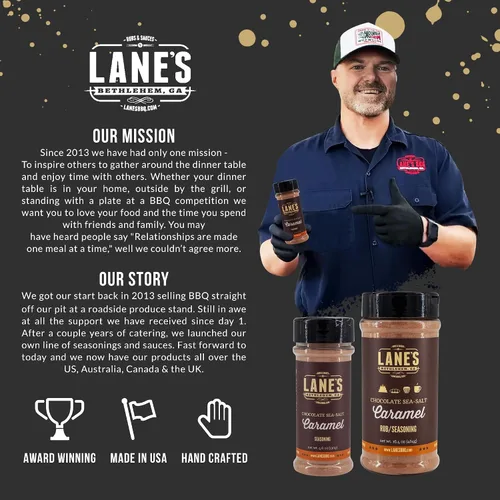 Vista 7 de Lane's Condimento de chocolate con sal marina y caramelo, delicioso condimento de postre, condimento de donas de chocolate, dulce y ligeramente