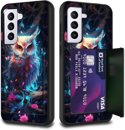 Vista 37 de Funda híbrida de doble capa con función atril para Samsung Galaxy A16 5G de 6.9 pulgadas, diseño de vaca con bandera estadounidense