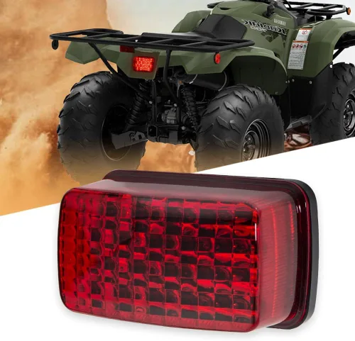 Vista 7 de Luz trasera de freno para cuatrimoto, luces de freno LED compatibles con Yamaha Grizzly Big Bear Bruin Kodiak Wolverine Rhino Viking 5KM-8472C-10-00